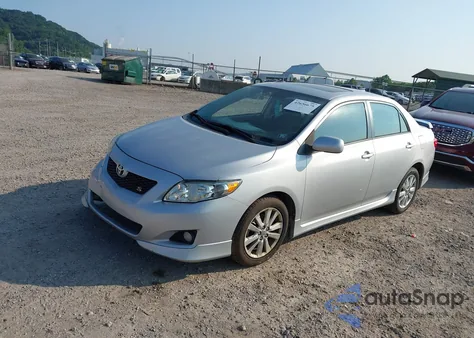 2010 Toyota Corolla S/Le/Xle из США, поврежденный, VIN 2T1BU4EE5AC229791